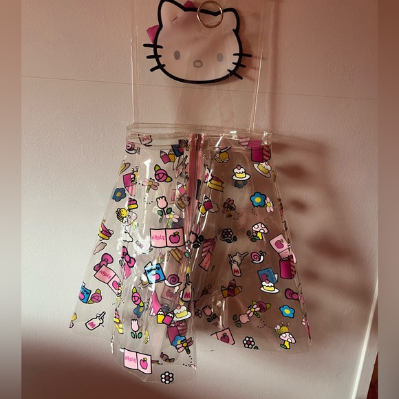 Hello Kitty Transparent Dress with Pink Accents - Picture 2 of 7